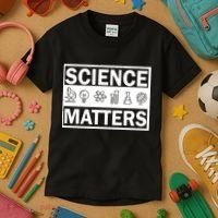 Science Matters Funny Kids T-Shirt thumb 3
