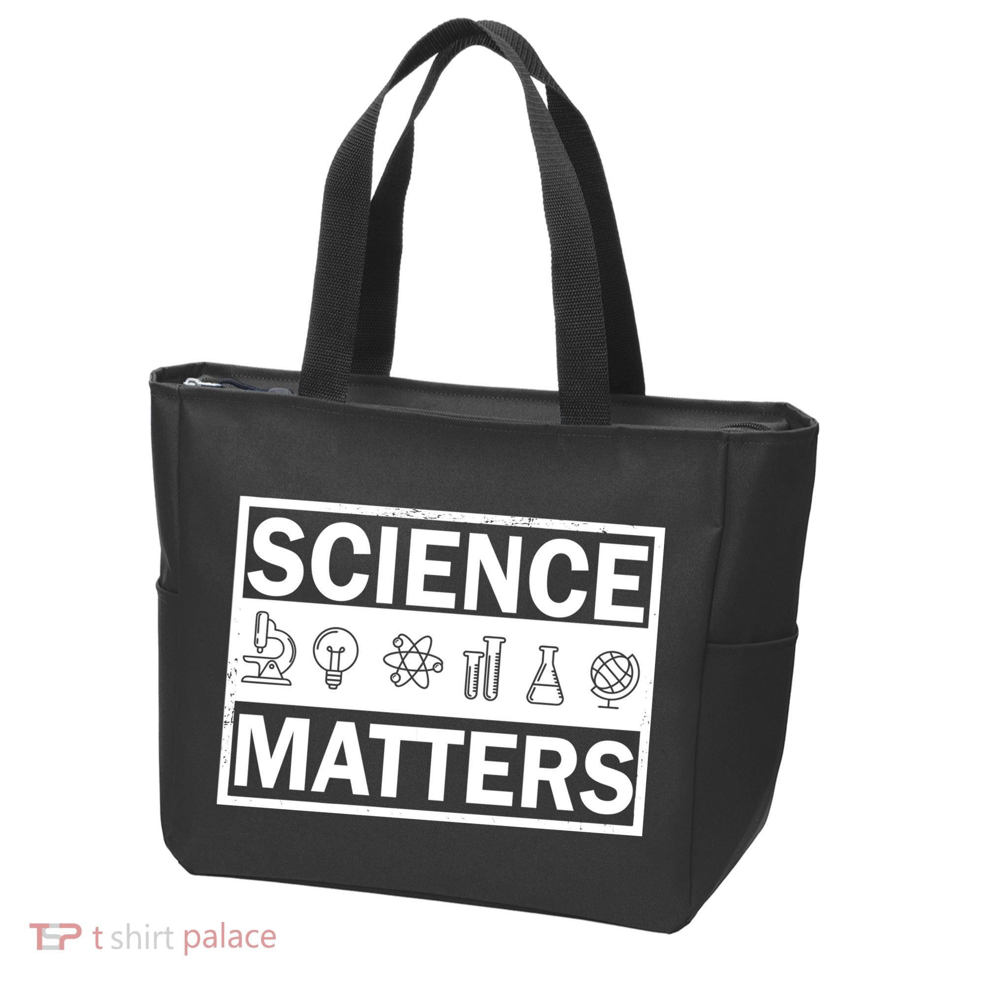Science Matters Funny Tote Bag