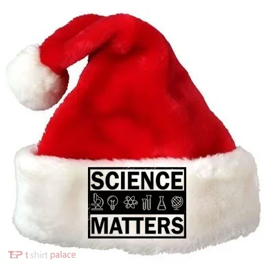 Science Matters Funny Santa Hat