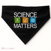 Science Matters Logo USA-Made Doggie Bandana thumb 0