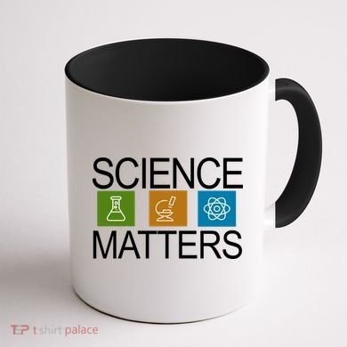 Science Matters Logo Coffee Mug back