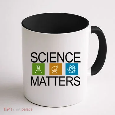 Science Matters Logo Coffee Mug back