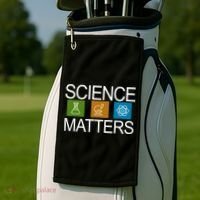 Science Matters Logo Golf Towel thumb 2