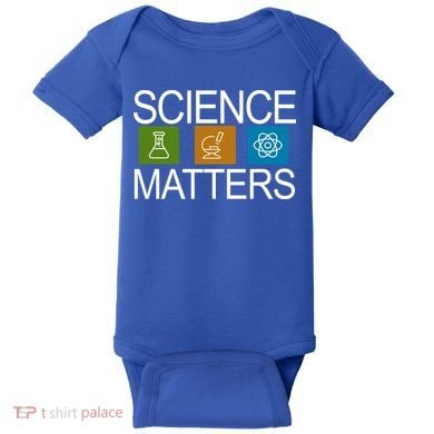 Science Matters Logo Baby Bodysuit