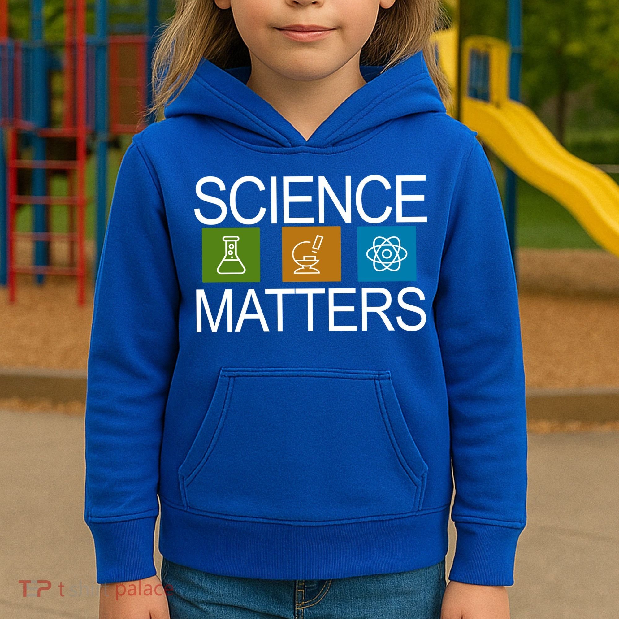 Science Matters Logo Kids Hoodie