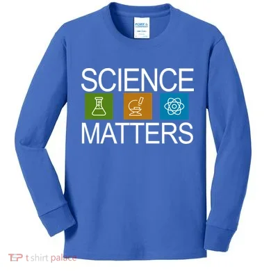 Science Matters Logo Kids Long Sleeve Shirt