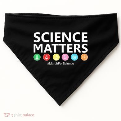 Science Matters March For Science USA-Made Doggie Bandana