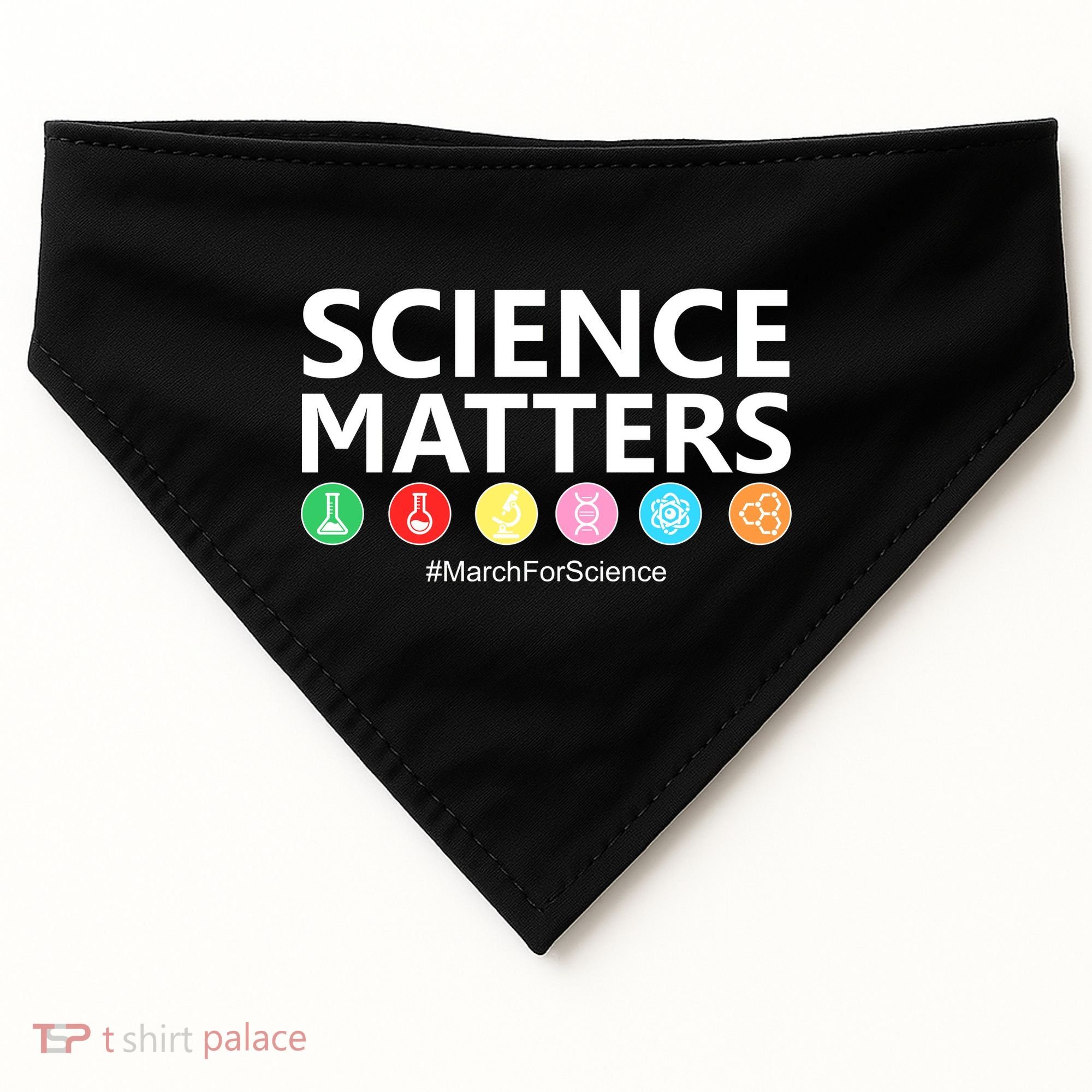 Science Matters March For Science USA-Made Doggie Bandana
