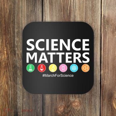 Science Matters March For Science Coaster