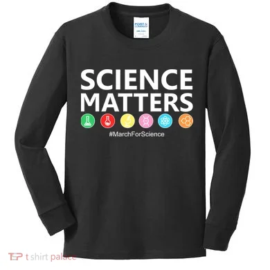 Science Matters March For Science Kids Long Sleeve Shirt