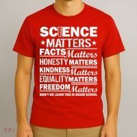 Science Matters Quote March For Science T-Shirt thumb 3