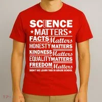 Science Matters Quote March For Science T-Shirt thumb 3
