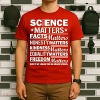 Science Matters Quote March For Science T-Shirt thumb 6