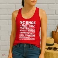 Science Matters Quote March For Science Women's Tank Top thumb 2