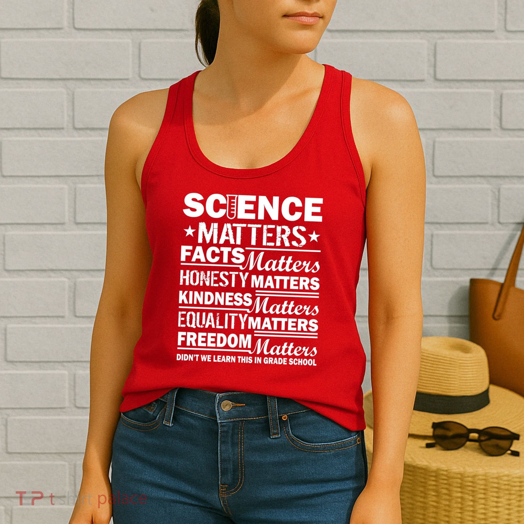 Science Matters Quote March For Science Women's Tank Top