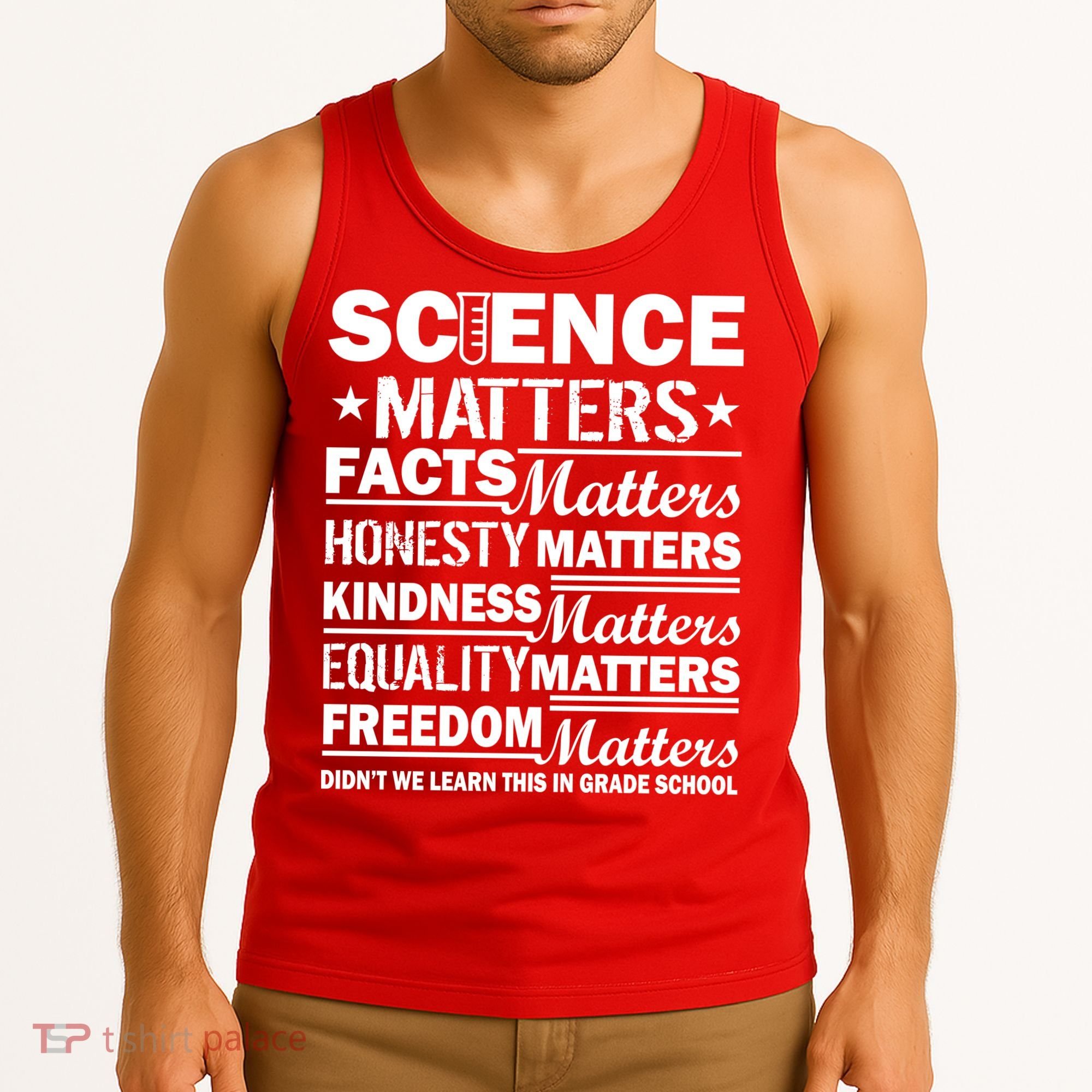 Science Matters Quote March For Science Tank Top