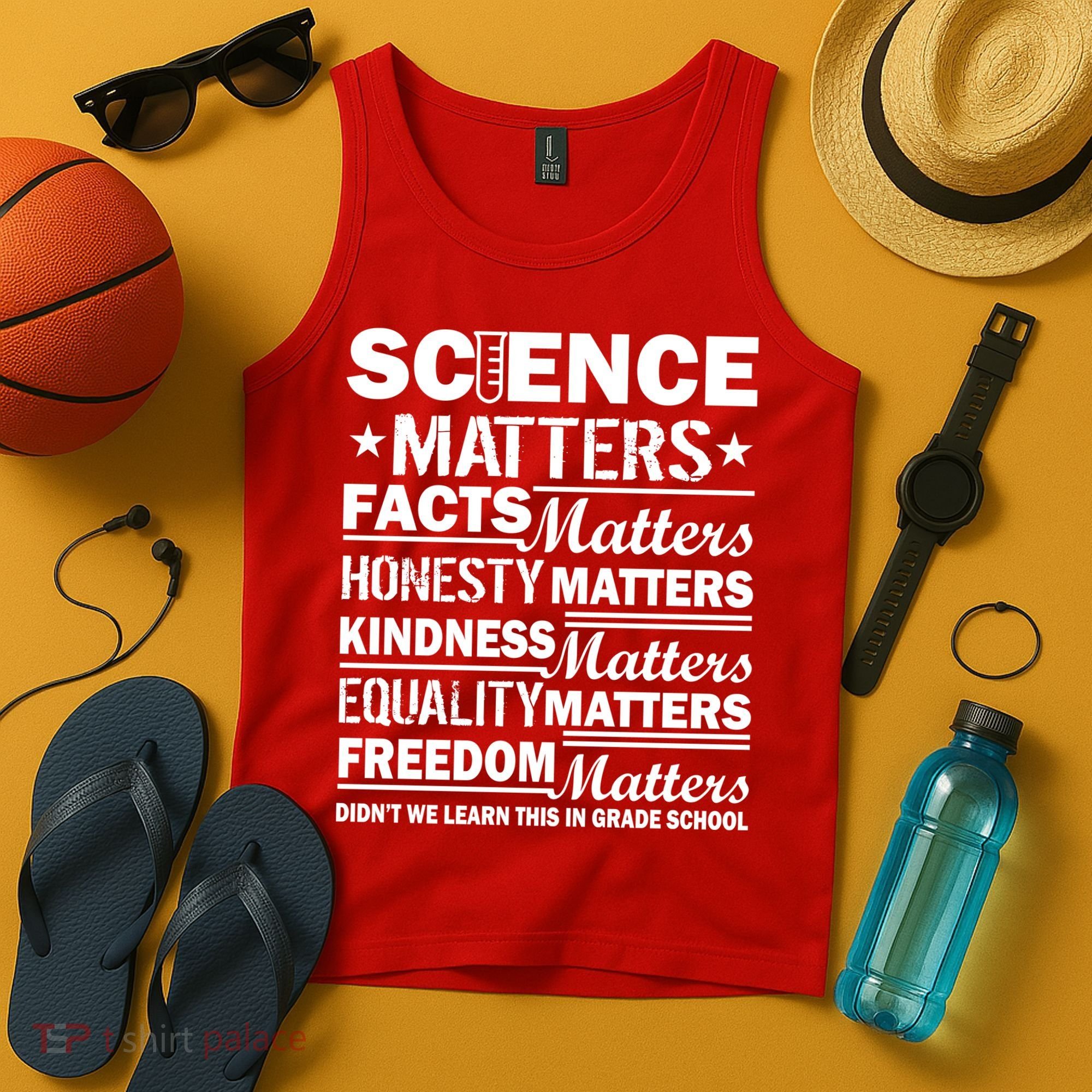 Science Matters Quote March For Science Tank Top