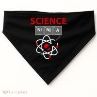 Science Ninja  USA-Made Doggie Bandana thumb 0