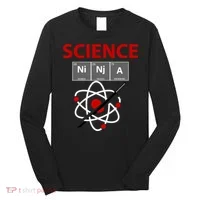 Science Ninja  Long Sleeve Shirt thumb 0