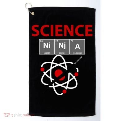 Science Ninja  Golf Towel