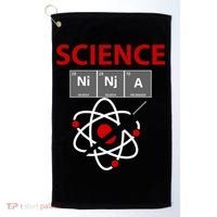 Science Ninja  Golf Towel thumb 0