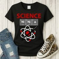 Science Ninja  Women's T-Shirt thumb 3