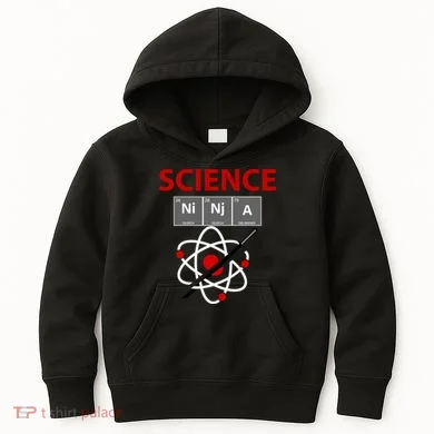 Science Ninja  Kids Hoodie
