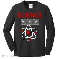 Science Ninja  Kids Long Sleeve Shirt thumb 0