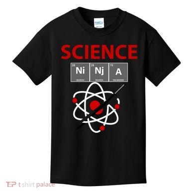 Science Ninja  Kids T-Shirt