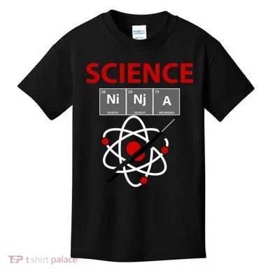 Science Ninja  Kids T-Shirt