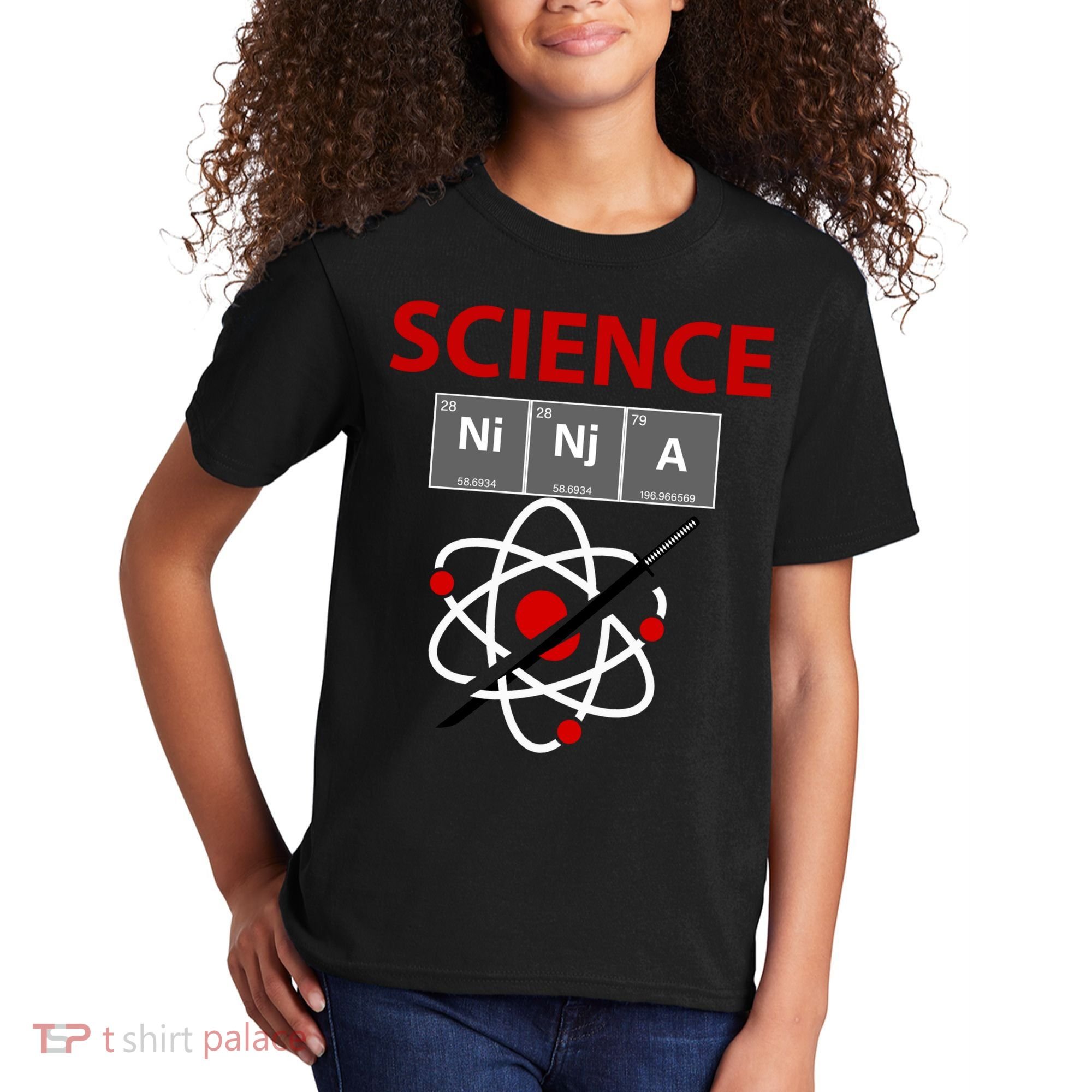 Science Ninja  Kids T-Shirt