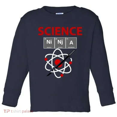 Science Ninja Toddler Long Sleeve