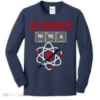 Science Ninja Kids Long Sleeve Shirt thumb 0