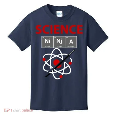 Science Ninja Kids T-Shirt