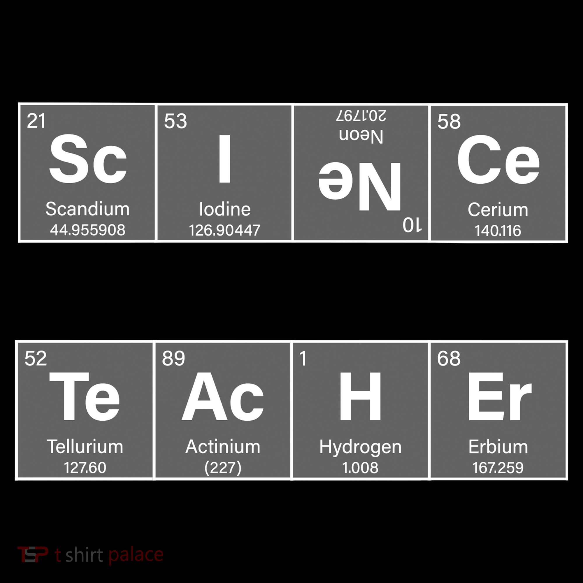 Science Teacher Periodic Table Logo Backpack