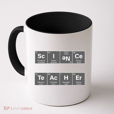 Science Teacher Periodic Table Logo Coffee Mug