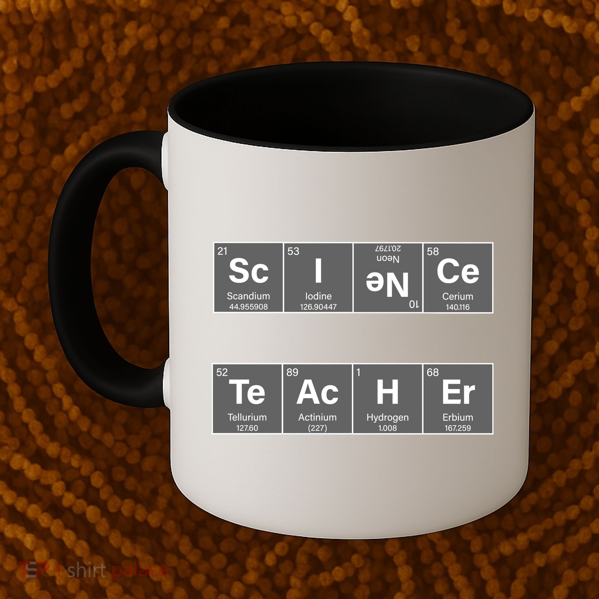 Science Teacher Periodic Table Logo Coffee Mug