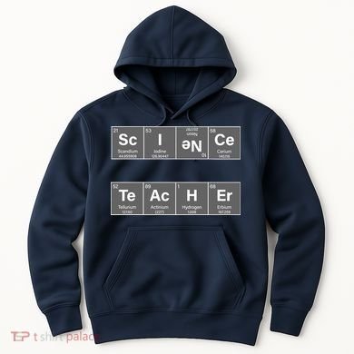Science Teacher Periodic Table Logo Hoodie