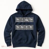 Science Teacher Periodic Table Logo Hoodie thumb 0
