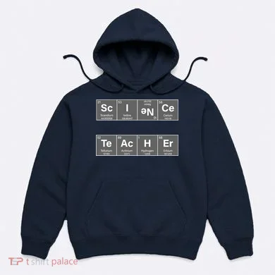 Science Teacher Periodic Table Logo Hoodie