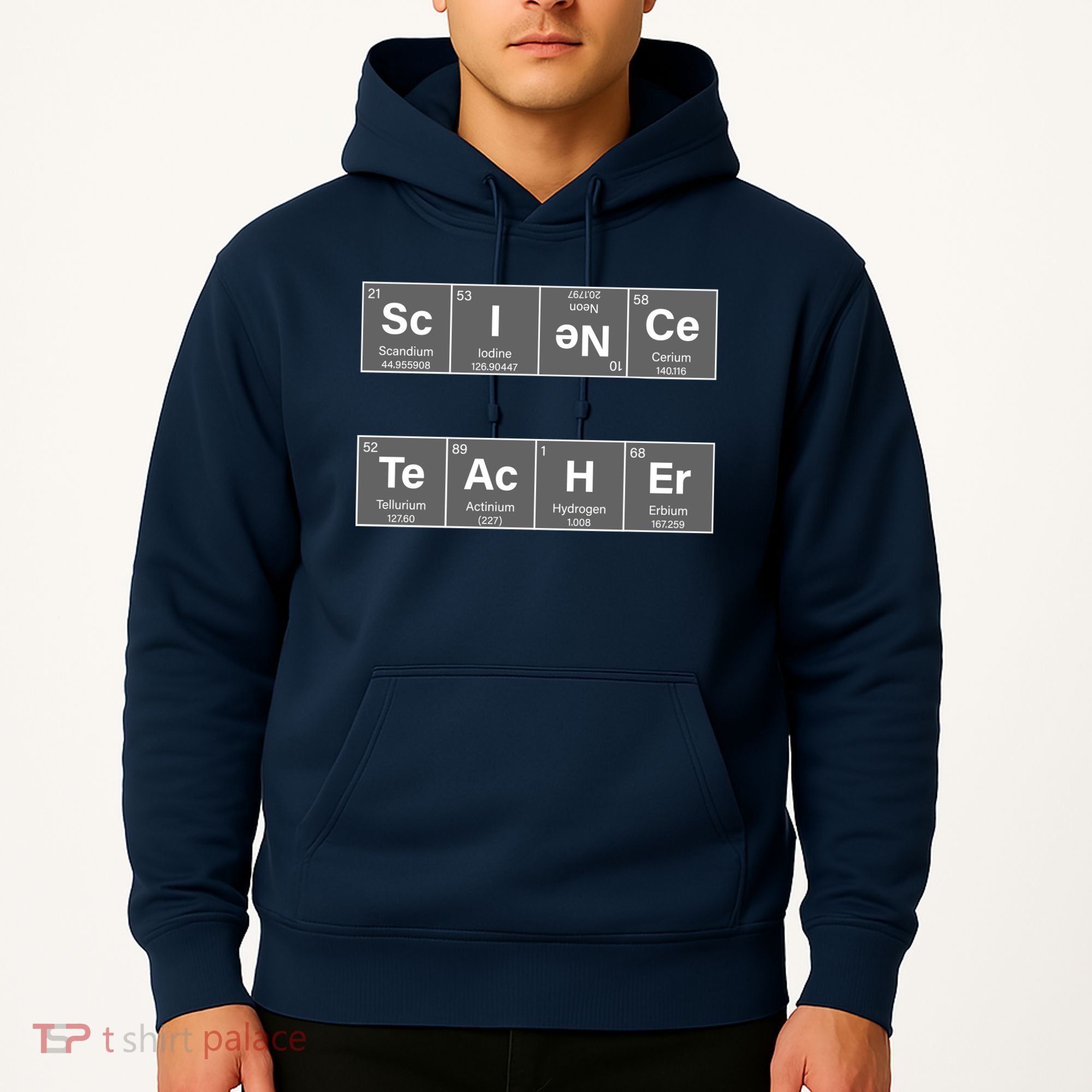 Science Teacher Periodic Table Logo Hoodie