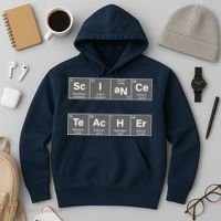 Science Teacher Periodic Table Logo Hoodie thumb 3