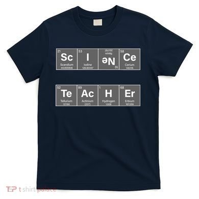 Science Teacher Periodic Table Logo T-Shirt
