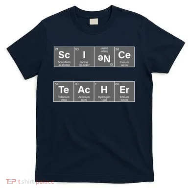 Science Teacher Periodic Table Logo T-Shirt