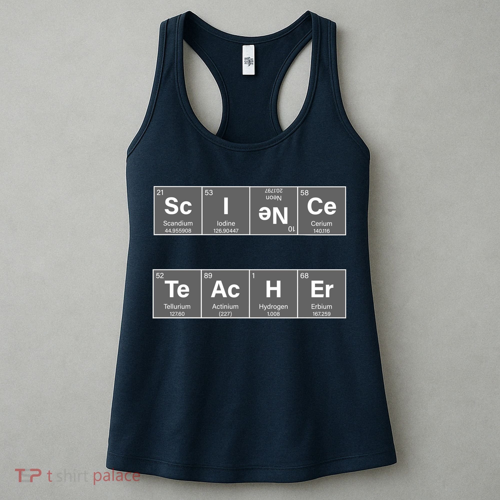 Science Teacher Periodic Table Logo Women's Tank Top