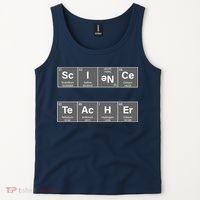 Science Teacher Periodic Table Logo Tank Top thumb 2