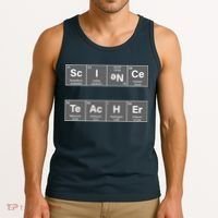 Science Teacher Periodic Table Logo Tank Top thumb 3