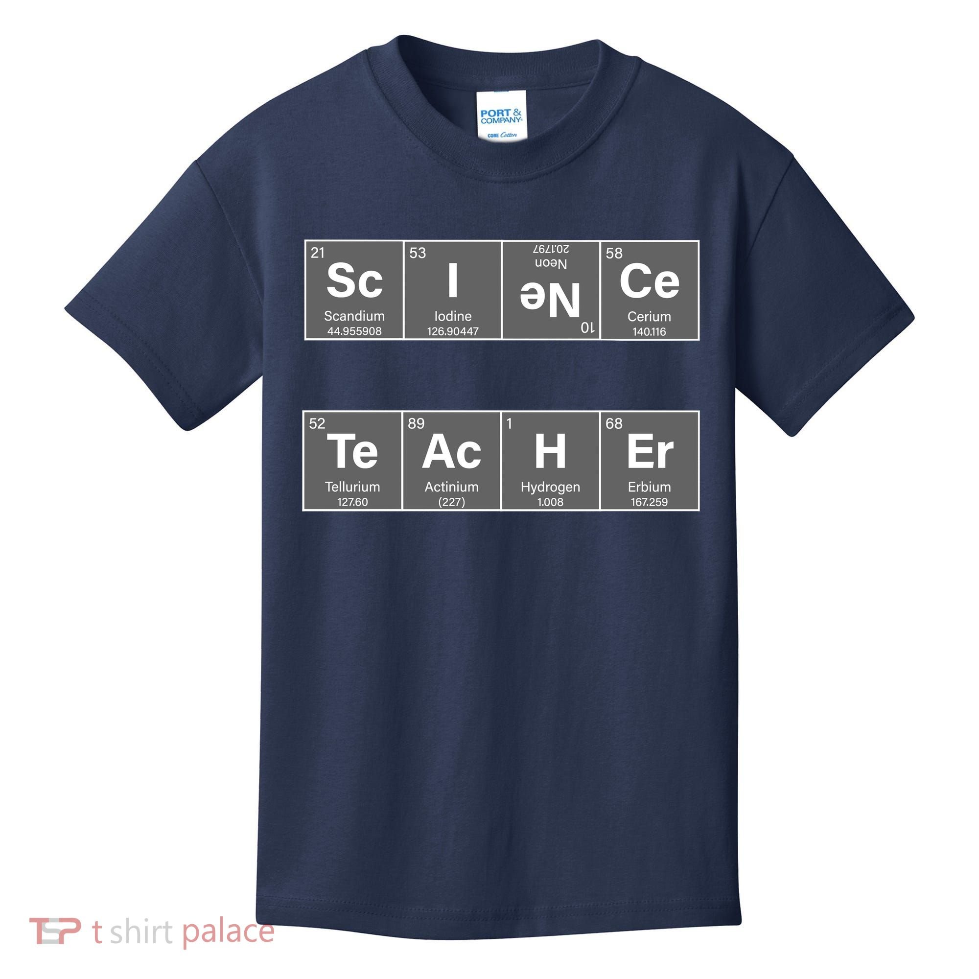 Science Teacher Periodic Table Logo Kids T-Shirt