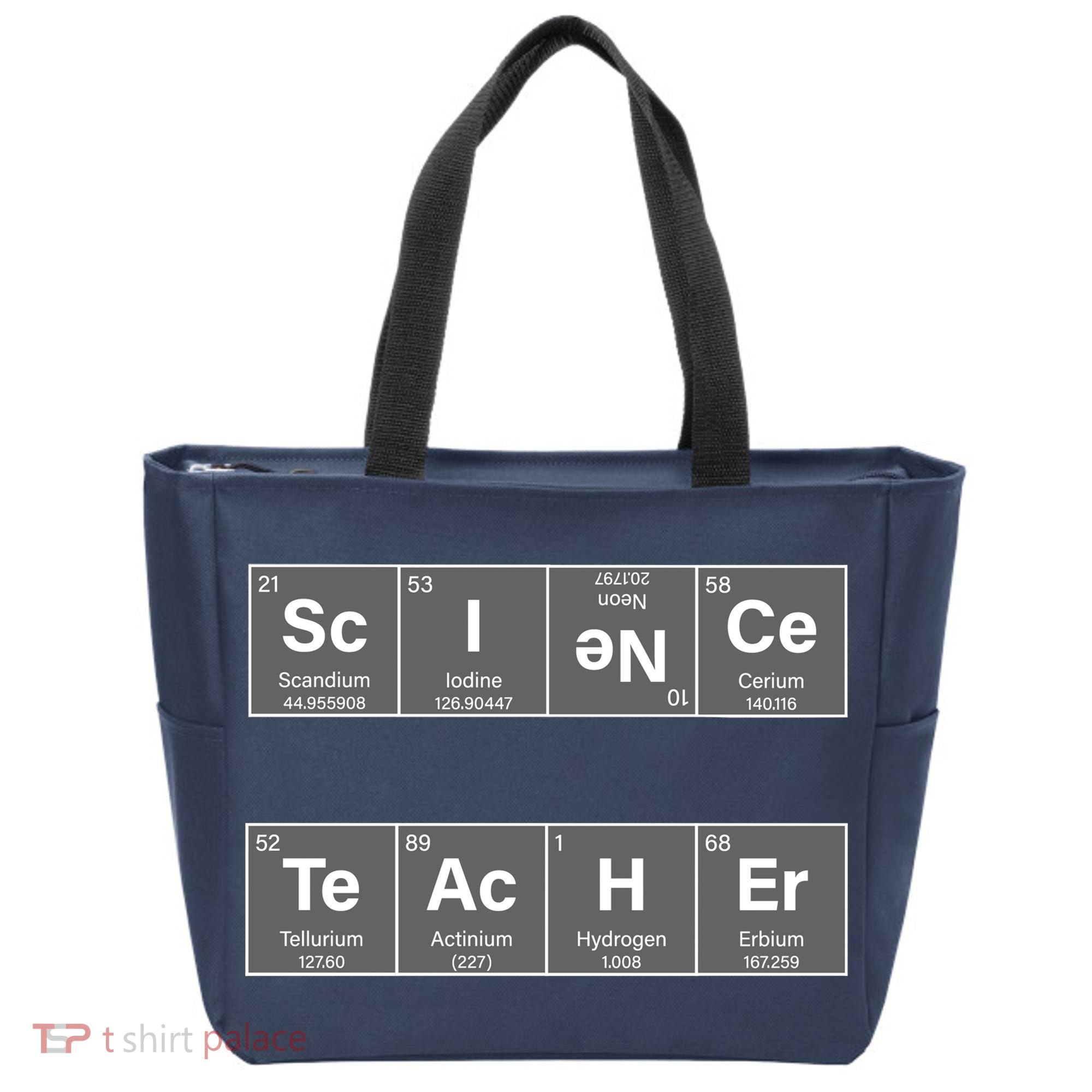 Science Teacher Periodic Table Logo Tote Bag
