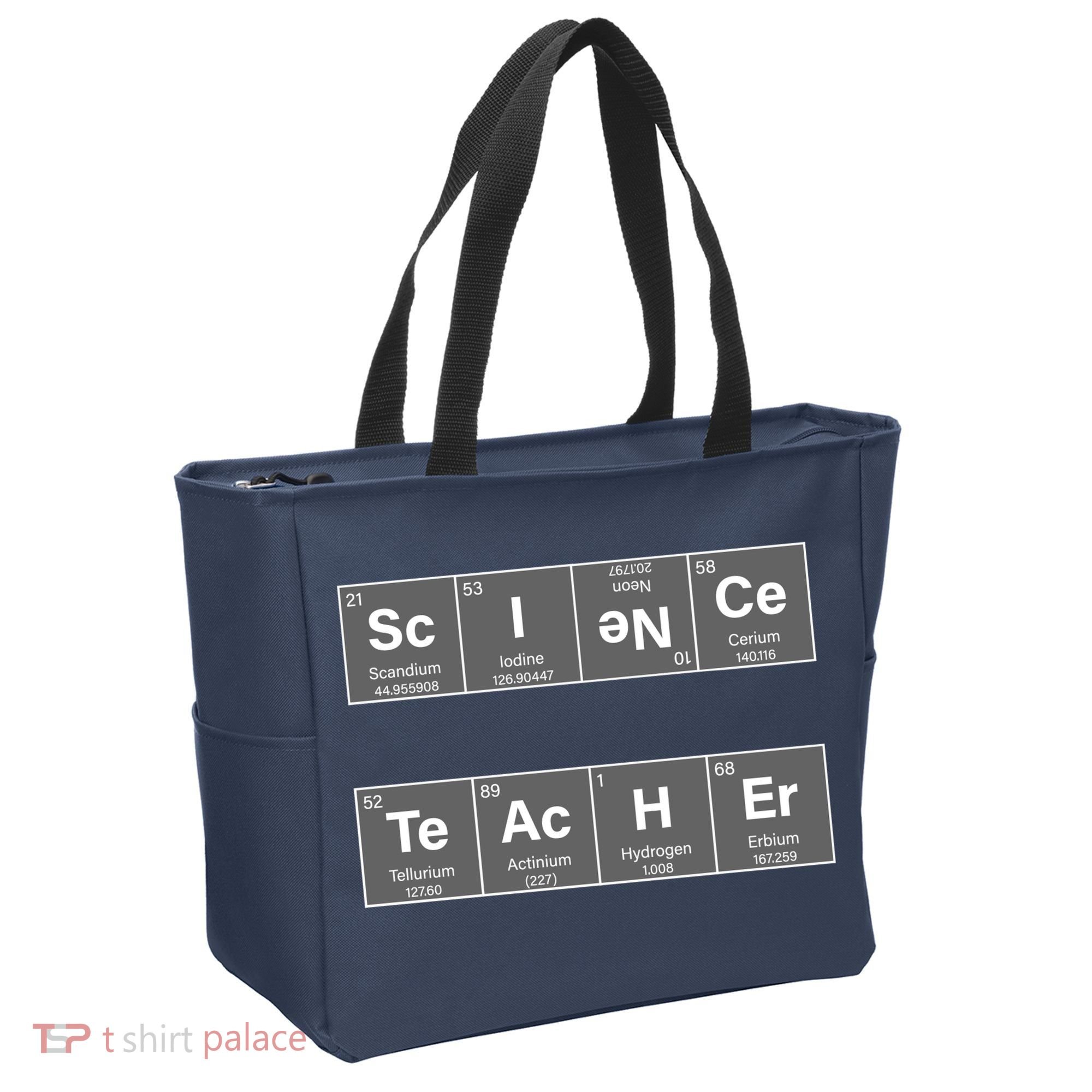 Science Teacher Periodic Table Logo Tote Bag